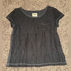 Juniors Hollister Lace T-shirt